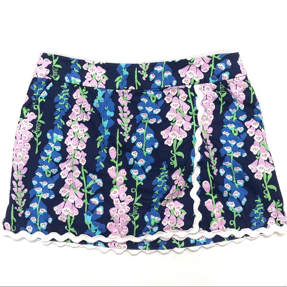 Lilly Pulitzer Skort-Snap Dragon Print